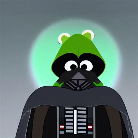 Kermit The Frog As Darth Vader Digital Art K Stable Diffusion Openart