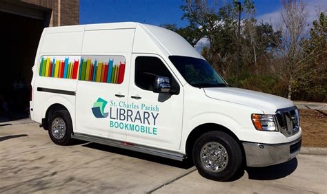 St Charles Parish Library Rolls Out New Bookmobile”