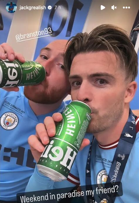 Times Grealish Proved He S Living His Best Life During Man City S