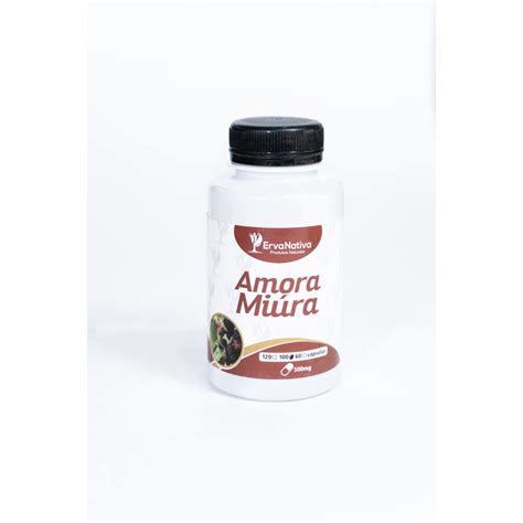 Amora Miura 500mg 100 Cápsulas Erva Nativa no Shoptime