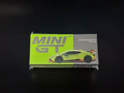 Mini Gt Lamborghini Huracan Sto Verde Citrea Hobbies Toys Toys