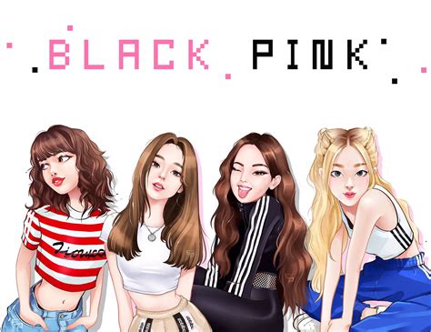 Black Pink Fan Art By Marloweart22 Pink Posters Pink Drawing | Images and Photos finder