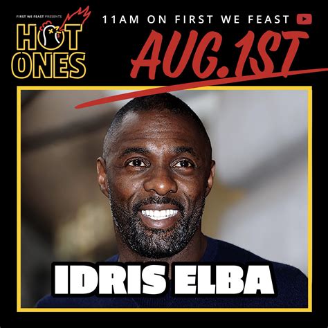 Idris Elba In The Next Hot Ones R Hotones
