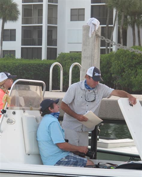 Media Ride Maverick Boat Lines On Fishing Trip Trade Only Today