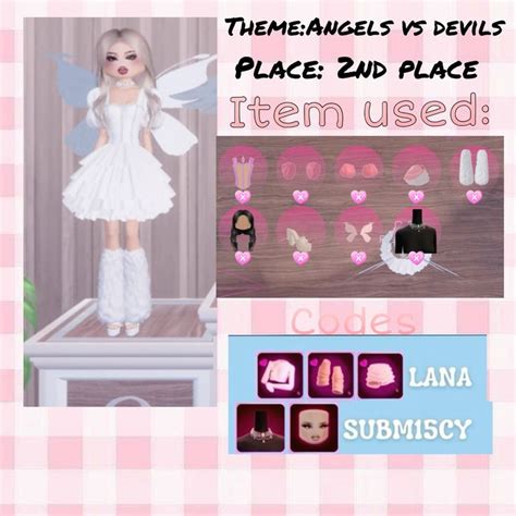 Dress To Impress No Vip Theme Angels Vs Devils In 2024 Dress To