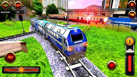 Train Racing Games 3D 2 Player Railway Station Train Simulator