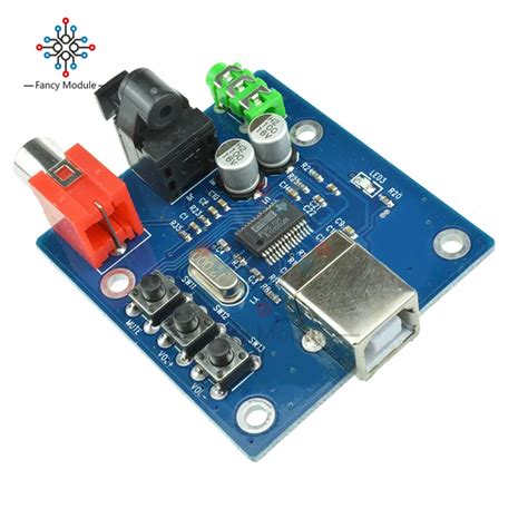 5v Usb Powered Hifi Pcm2704 Dac To S Pdif Sound Card Decoder Board 3