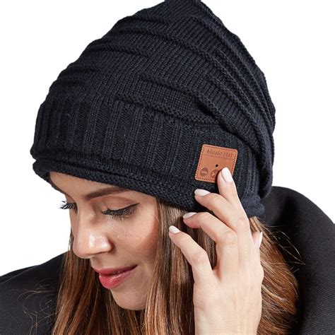 Bonnet Tricot Pour Bluetooth V St R O Musique Grandado