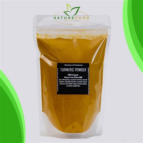 Pure Turmeric Powder Organic Unsweetened From India Shopee