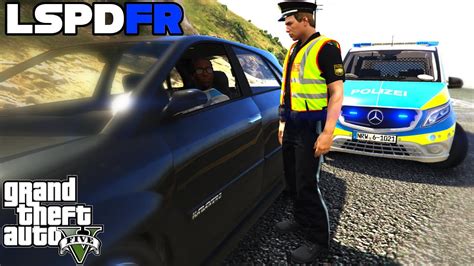 GTA 5 LSPDFR Achtung KONTROLLE Polizei Mod Polizei München Grand