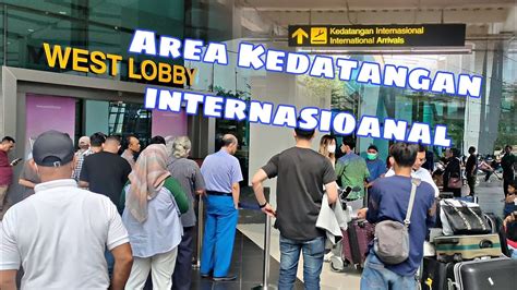 Area Penjemputan Kedatangan Internasional Terminal 3 Bandara Soekarno