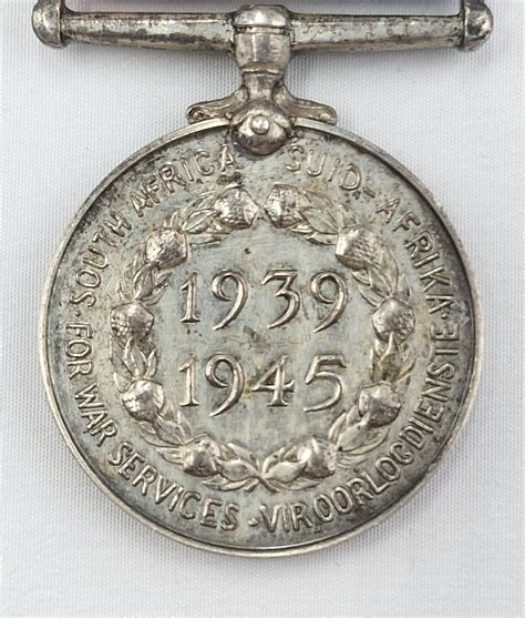 WW2 South Africa Service Medal | Time Militaria