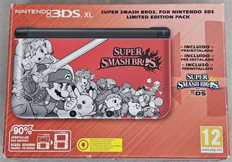 Nintendo 3ds Xl Super Smash Bros Limited Edition Pack Eur 54900