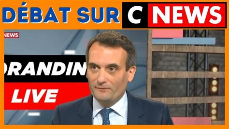 Florian Philippot sur CNews débat choc YouTube