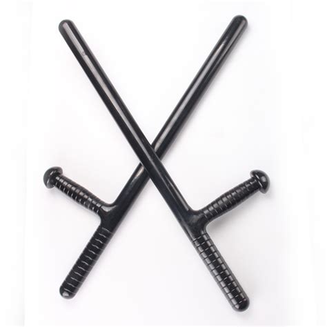 T Turn Double Tonfa Baton Martial Arts Double Guaizi Duckweed Carving ...