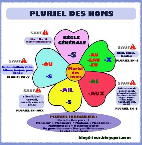 Pour Connaître Les Règles Clique Sur Les Liensform Pluriel Des Noms Grammaire Apprendre