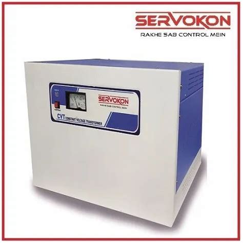 Single Phase Upto Kva Voltage Transformers Rs Servokon Systems