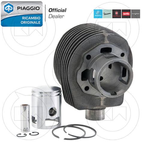 KIT GRUPPO TERMICO CILINDRO PISTONE COMPLETO ORIGINALE PIAGGIO VESPA PX