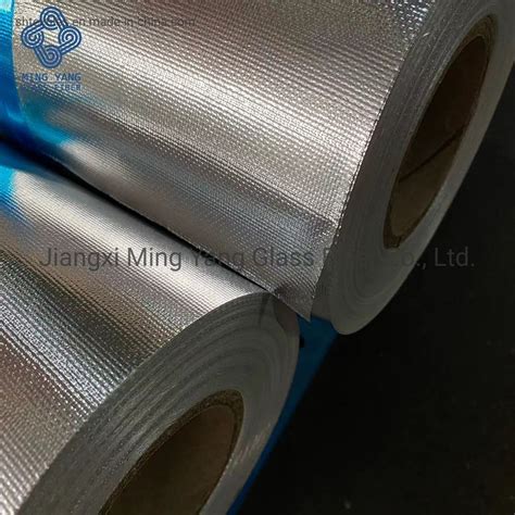 Fireproof Aluminum Foil Fiberglass Cloth For Welding Fire Blanket