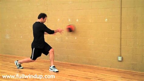 FullWindup Split Stance Medicine Ball Rotational Throw YouTube