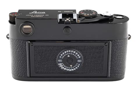 Leica M6 Black Paint Millennium Edition 10442 Leica Camera Classic