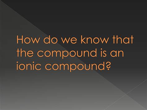 SOLUTION: Binary ionic compounds - Studypool