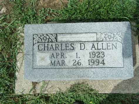 Charles Dean Allen 1923 1994 Find A Grave Memorial