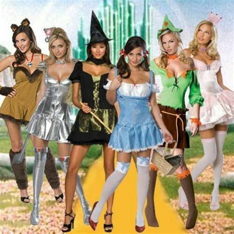 Wizard Of Oz Sexy Womens Costumes Dorothy Lion Tin Man Glinda Witch Ebay