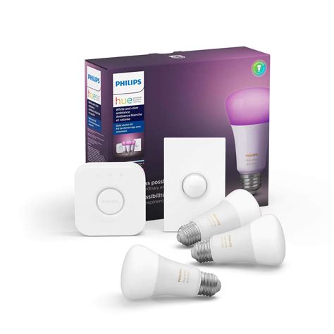 Philips Hue White And Color Ambiance Base Lumen 60W Smart Button