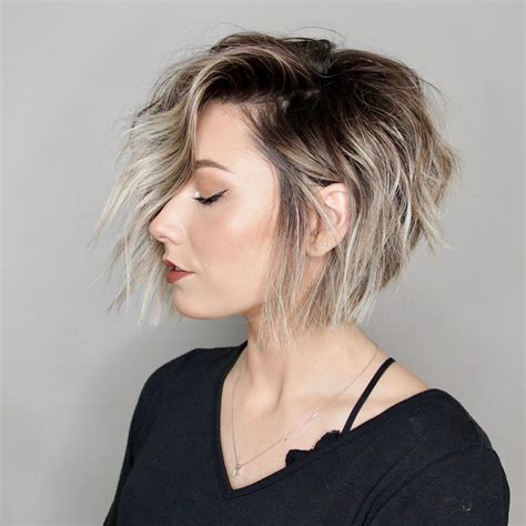 Short Haircuts For Fine Hair Images Wavy Haircut