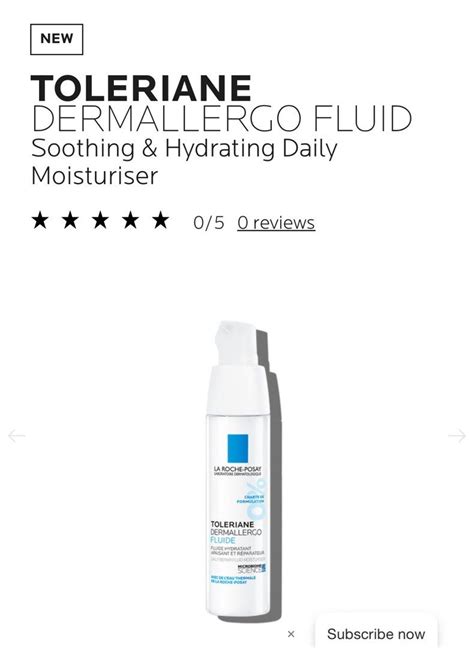 La Roche Posay Toleriane Dermallergo Fluide Beauty And Personal Care Face Face Care On Carousell