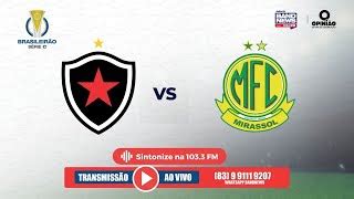 Botafogo Pb X Mirassol Campeonato Brasileiro Da S Rie C