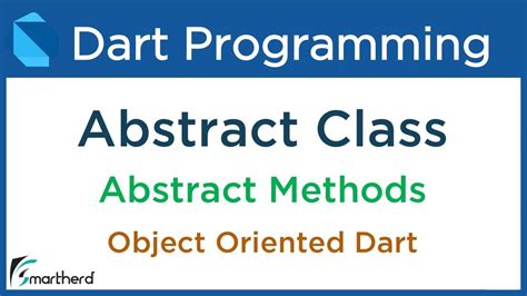 Dart Abstract Class And Abstract Method Example Object Oriented