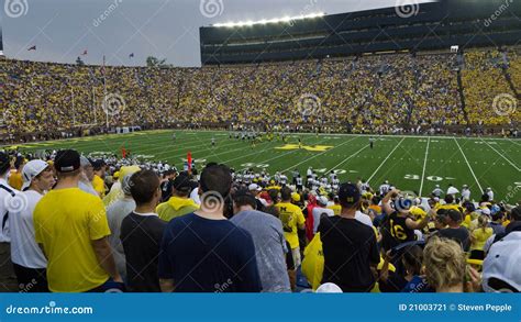 University of Michigan Football Editorial Photo - Image of house ...