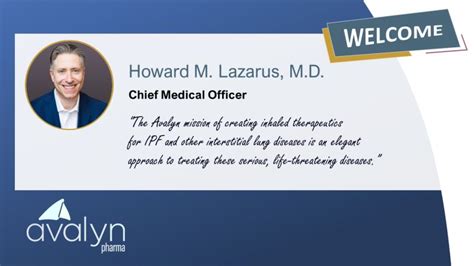 Avalyn Pharma On Linkedin Pulmonary Leadership Ipf Clinicalresearch