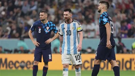 Argentina Vs Croacia En Vivo Por El Mundial Qatar Minuto A Minuto