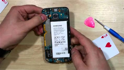 Samsung Galaxy S6 Disassembly First Teardown Phone Has Never Been Opened Youtube