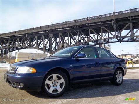 Santorin Blue Pearl Effect Audi A Quattro Sedan Exterior