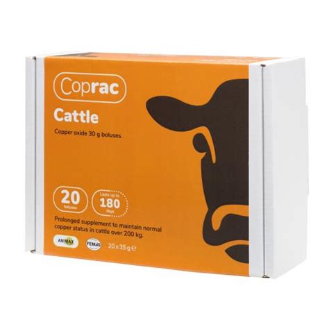 Buy Animax Coprac G Capsule Bolus For Cattle Pack From Fane Valley