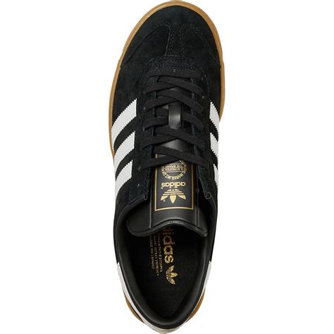 Buy adidas Originals Mens Hamburg Trainers Black/White/Gum