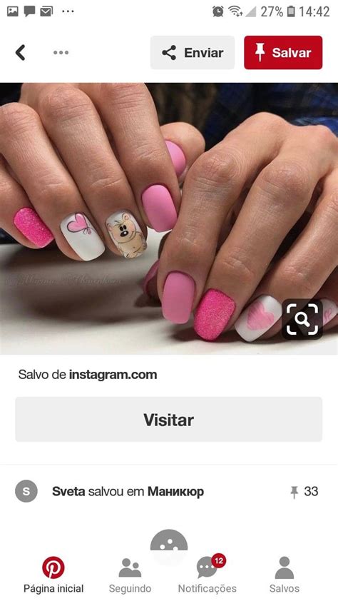 Pin De Vania De Brito Em Unhas Para O Dia Das Maes Unhas Dia Das M Es