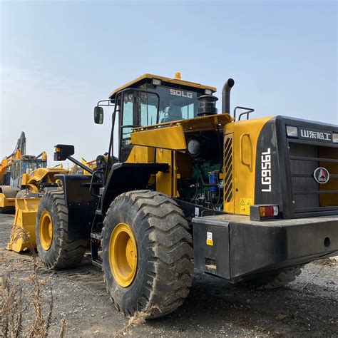 Sdlg Lg956 China 5 Ton Front End Loader Hydraulic Power 4 Wheel New And