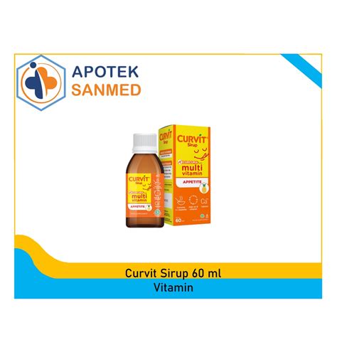 Jual Curvit Sirup 60 Ml Shopee Indonesia