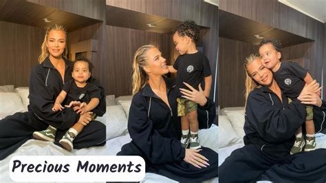 Khloé Kardashian Heartwarming Photos With Son Tatum A Mothers Love