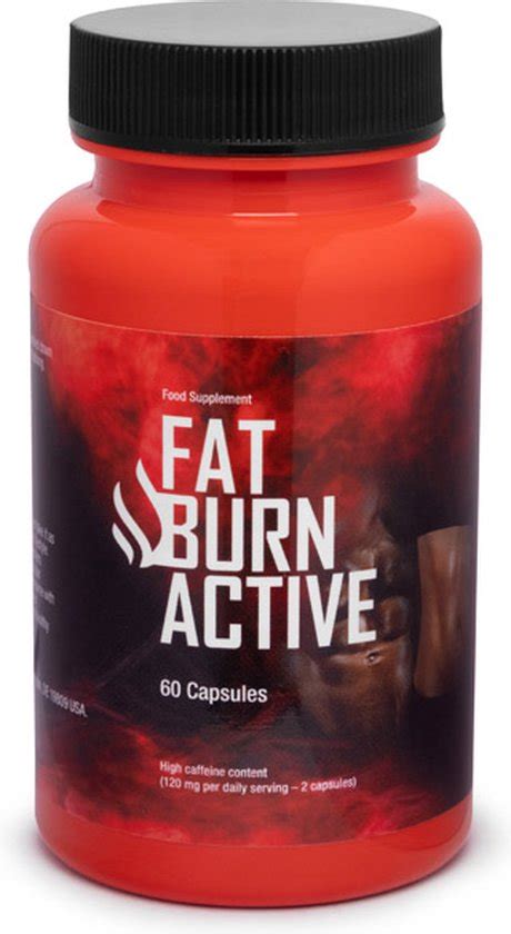 Fat Burn Active Fatburner Vetverbrander 60 Capsules Bol