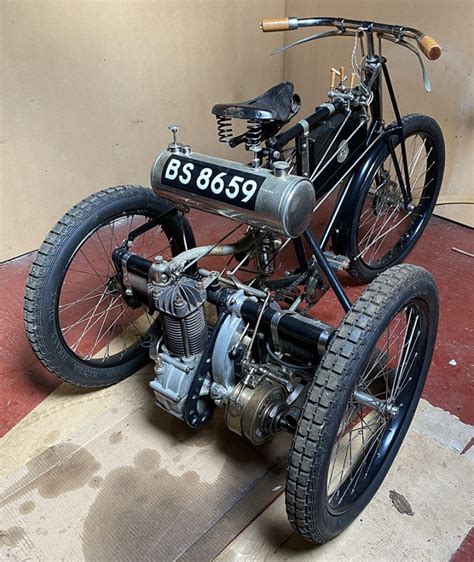 1898 De Dion Bouton 1 3 4hp Motor Tricycle The Online Bicycle Museum