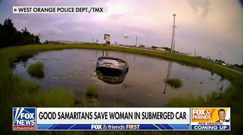 Police Good Samaritans Save Mom Is A Submerged Car Amazing To See Her Life Come Back Fox