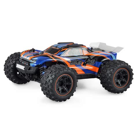 Amewi 22619 Hyper GO Truggy Brushed 4WD 40km H 1 16 RTR Blau Orange