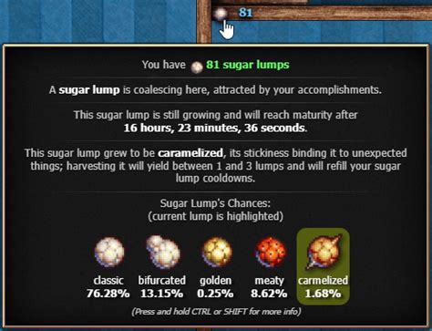 Sugar Lump Info : r/CookieClicker