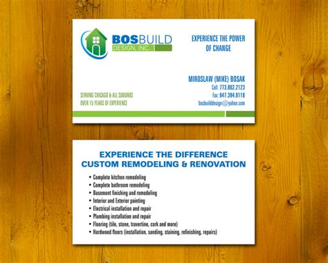 Top 28 Examples Of Unique Construction Business Cards